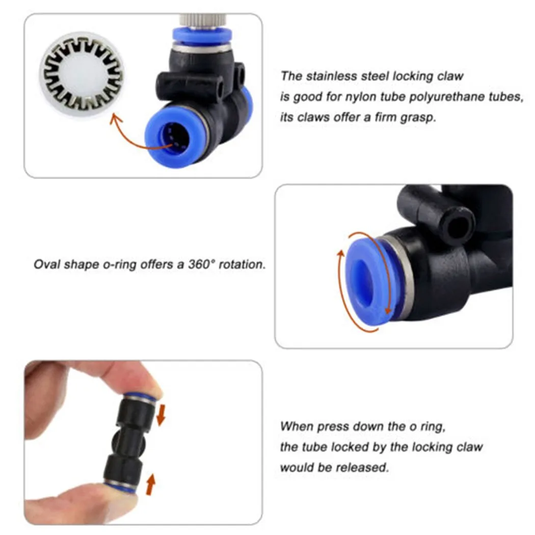 

Cooling System Misting Nozzles Water Mister Sprinkler Quick Connect Nozzle Set 0.016in Quick Plug Garden Tool