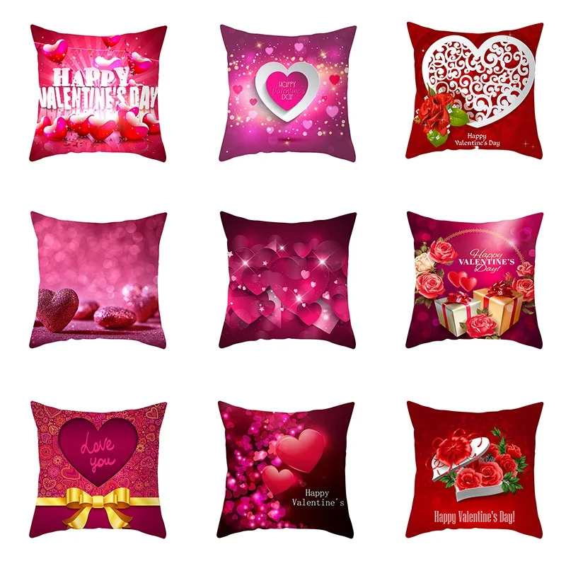Новейшая наволочка романтическая Наволочка на День Святого Валентина подарок