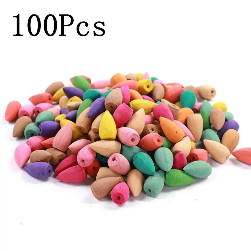 100pcs Mixed Incense Креативный домашний декор, палочка для благовоний, керамическая курильница, украшение для дома, для использования в домашних условиях - Цвет: 100pcs Mixed Incense