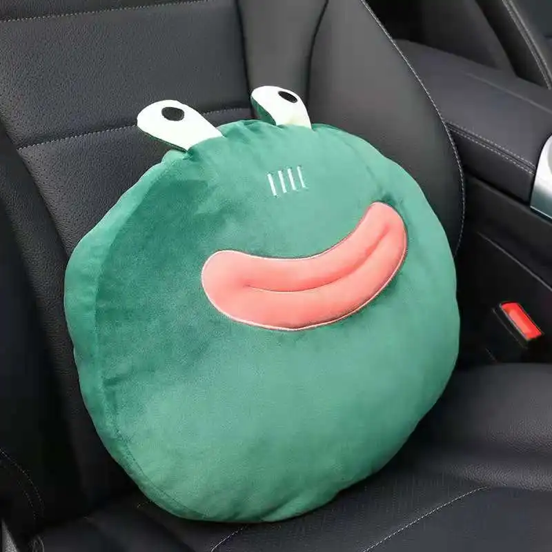 

Cartoon Creative Plush Big Mouth Cute Car Cervical Pillow Lumbar Support Pillow Car Neck Pillow Headrest