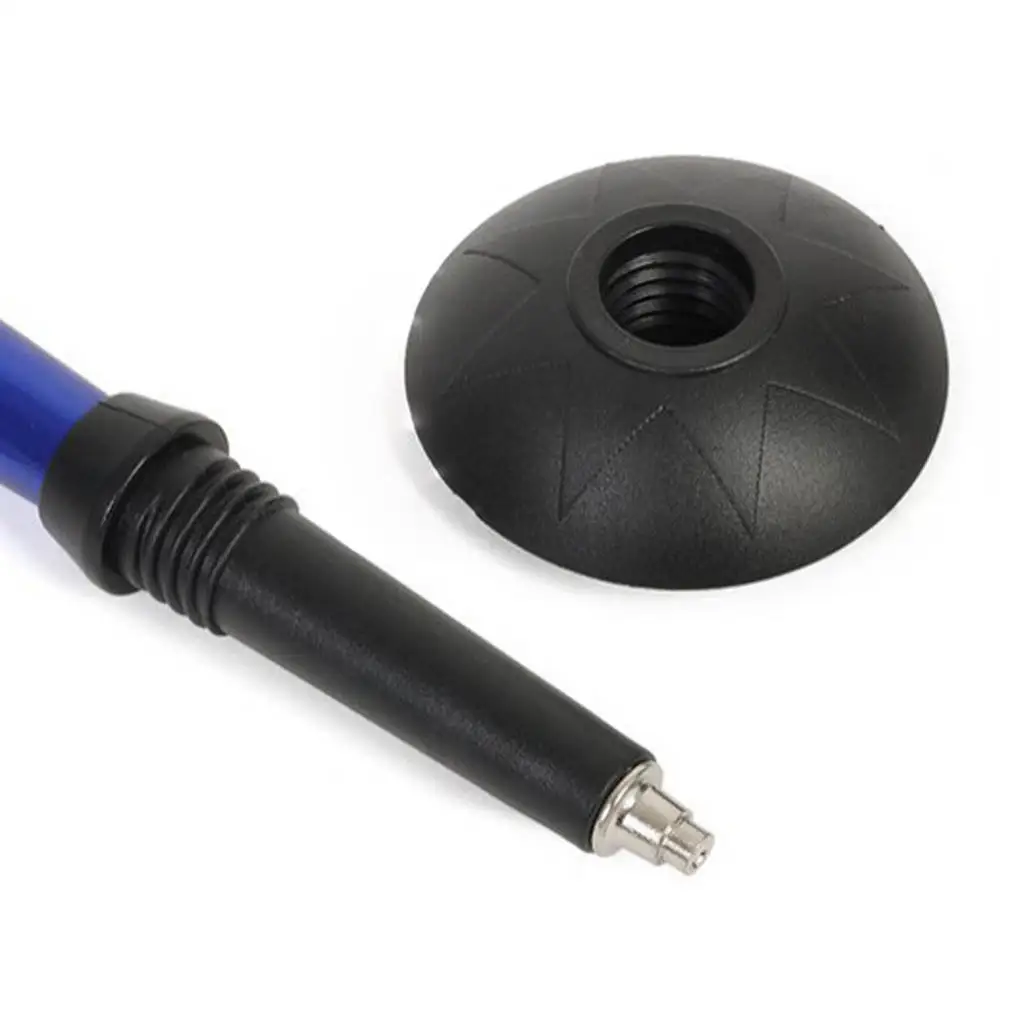 Black Rubber Caps End Hammer Basket 5 Cm for Trekking Poles | Спорт и развлечения