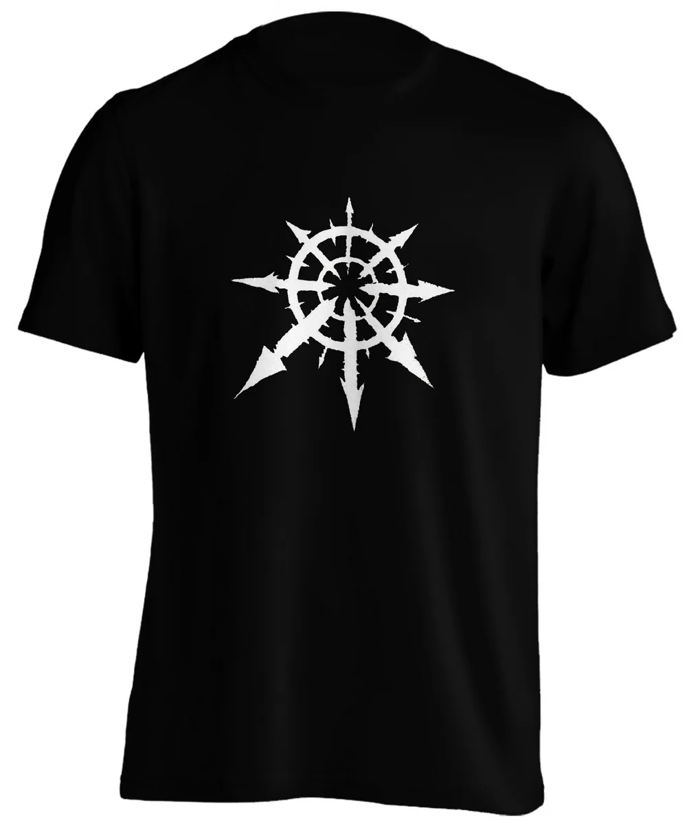 Warhammer Chaos undiffed футболка высокого веса мягкая виниловая Специальная с