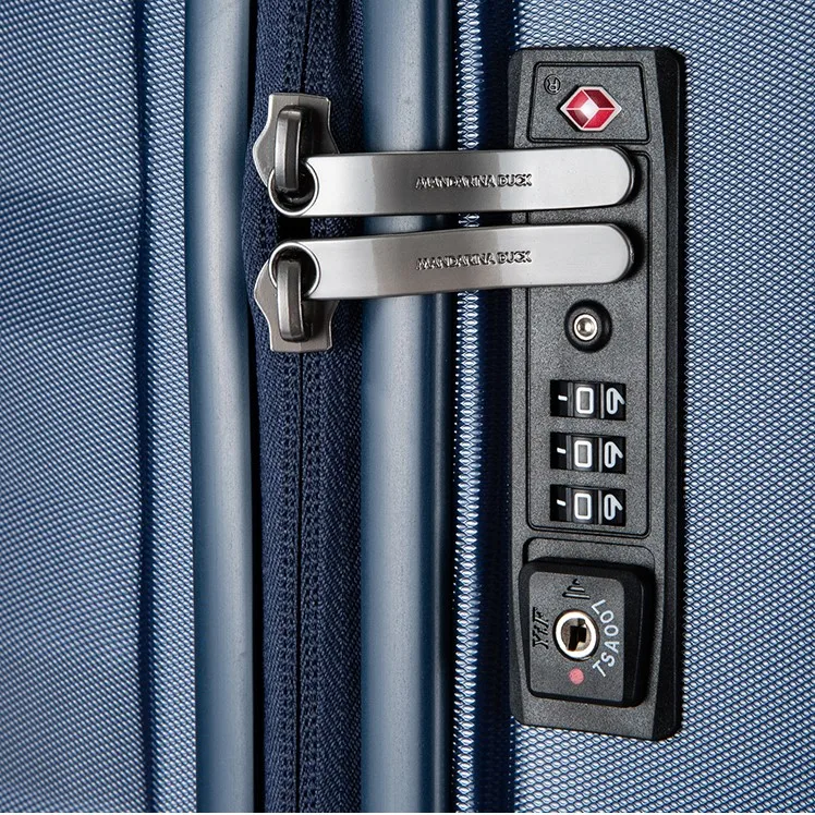 

Mandarina Duck Carry On Luggage 20 24 Inch 4-Wheel Spinner Lightweight Hardshell PC Suitcase with TSA Lock for Travel Business