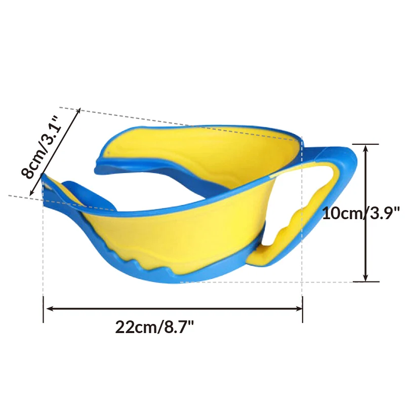 Мытье волос защита от шампуня Водонепроницаемый Splashguard для младенцев Детское