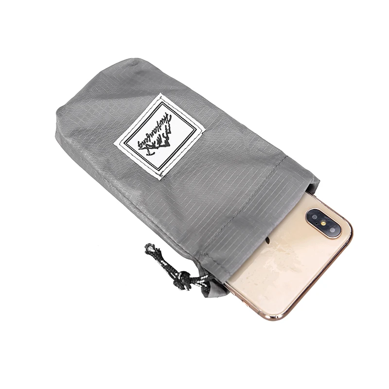 Легкий складной водонепроницаемый нейлоновый женский мужской кожаный рюкзак 20 л