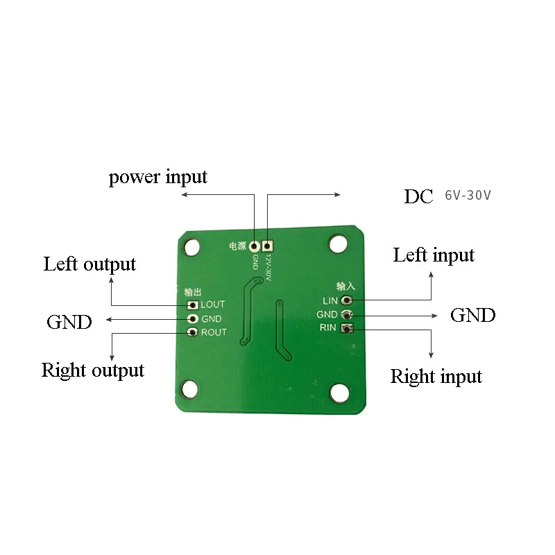 Lusya Mini NE5532 OP предусилитель двухканальная Стерео плата HIFI усилитель DC 6 30V A10