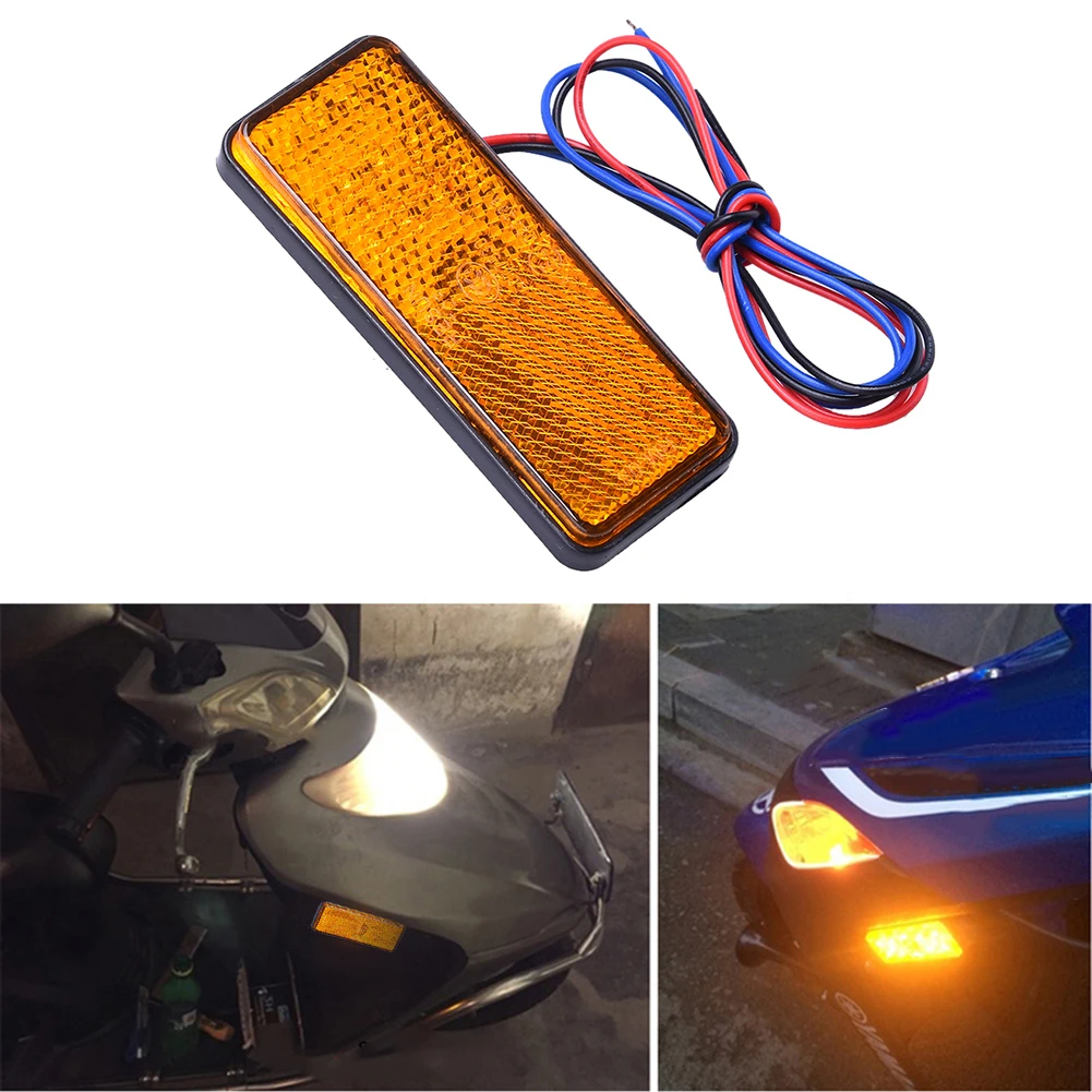 1 шт. мотоцикла тормозной 24 SMD автомобиля круглые задние светильник s сигнала