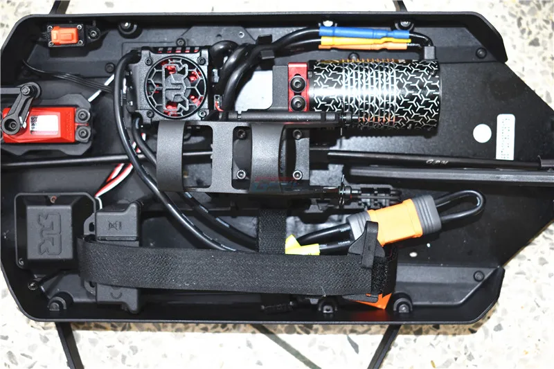 Жесткая стальная Центральная коробка передач GPM ARRMA 1/7 4WD MOJAVE 6S-ARA106058T1/T2 45 # plus |