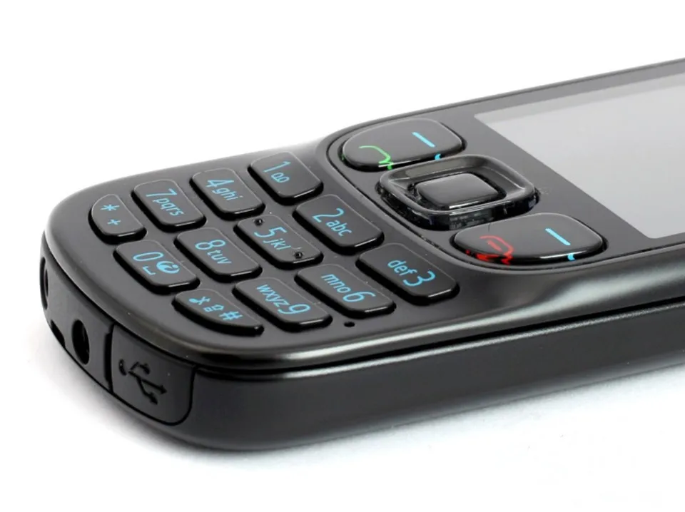 Nokia 6303 классический 6303C FM GSM мобильный телефон Поддержка Русская клавиатура разблокированный мобильный телефон
