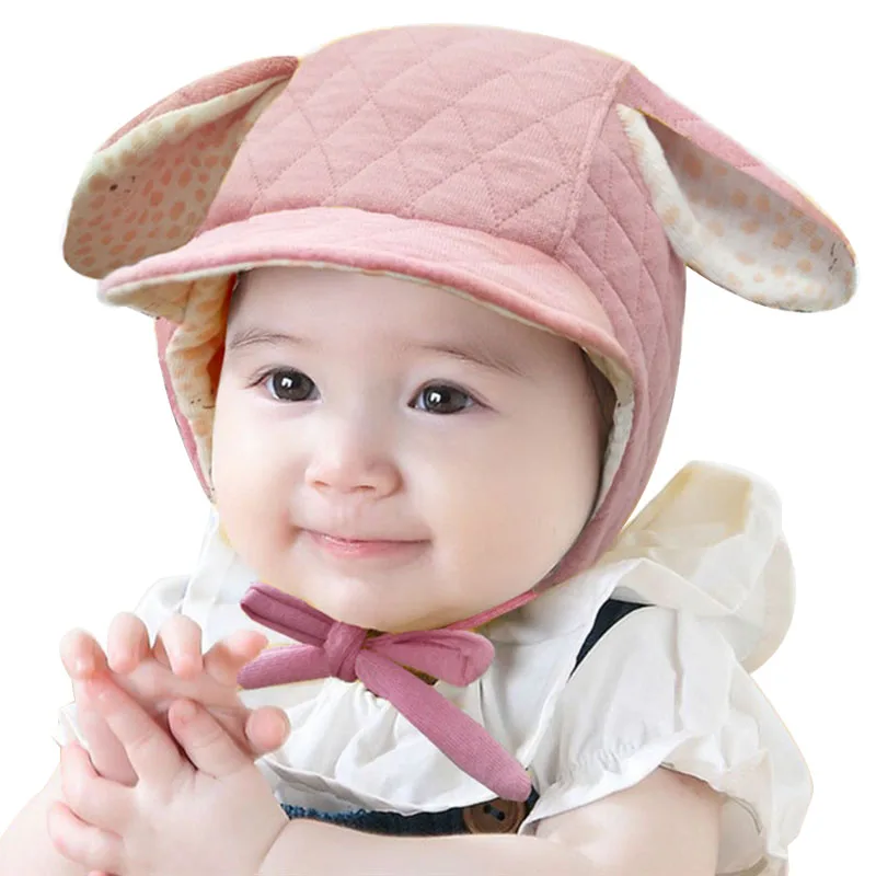 Deep Pink Hat Новинка; детская шапка с героями мультфильмов; зимняя плотная детская шапка для девочек с ушками; детская шапочка; шапка для мальчиков; Шапки для малышей - Цвет: Deep Pink Hat