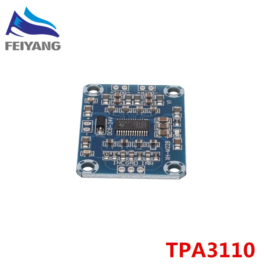TPA3110 2X15W цифровой аудио Stere модуль усилителя мини бинауральные контроллер 100dB DC 8