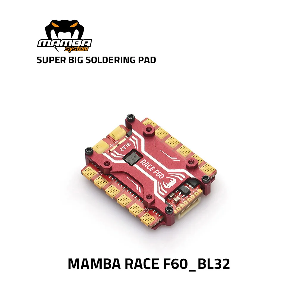 DIATONE MAMBA RACE F75 BL32/f60 _ BL32 Dshot1200 4 в 1 ESC 65A 6S электронный контроллер скорости для