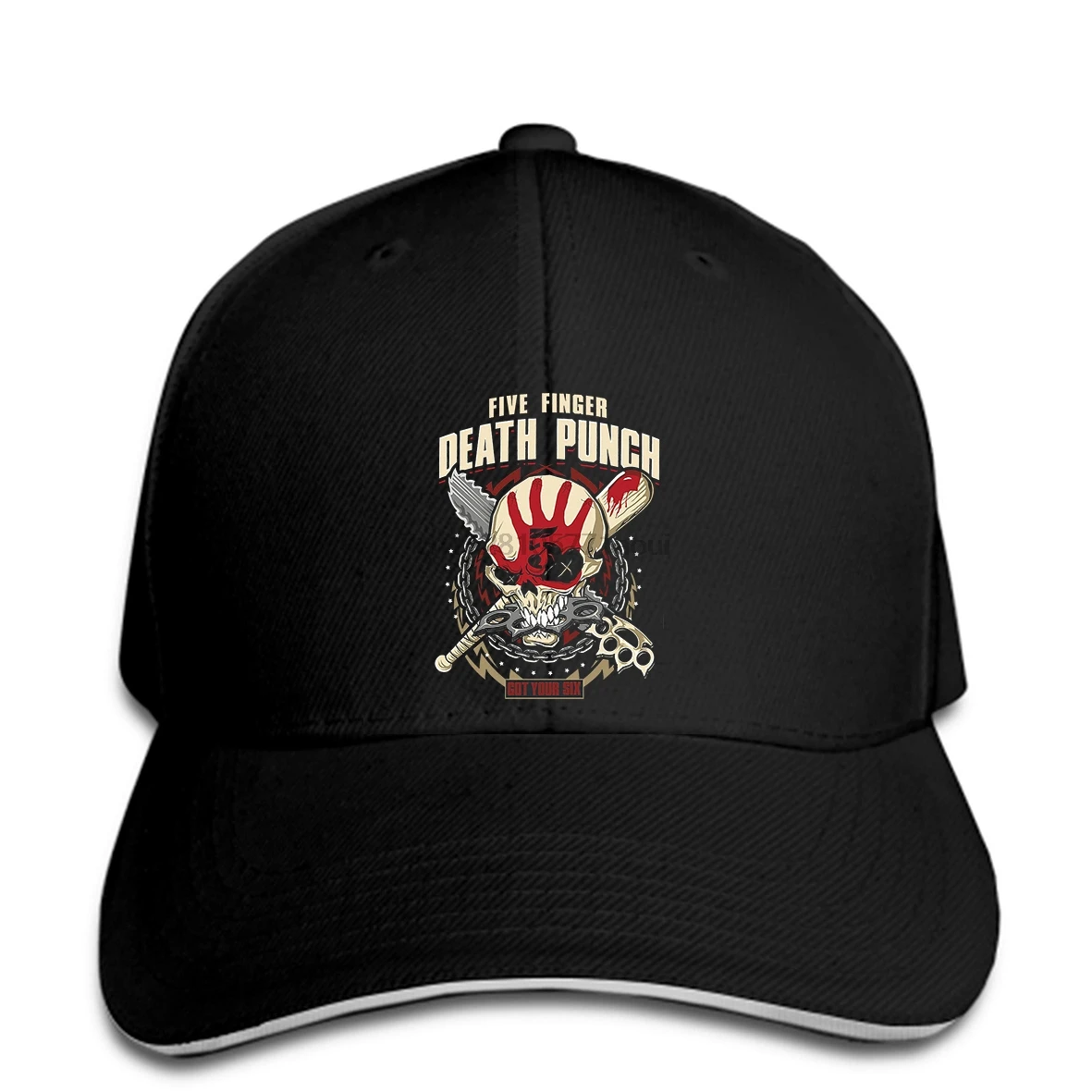 

Baseball cap Rock Metal Punk Band Five Finger Death Punch Got Your Six Mens Baseball caps Unisex