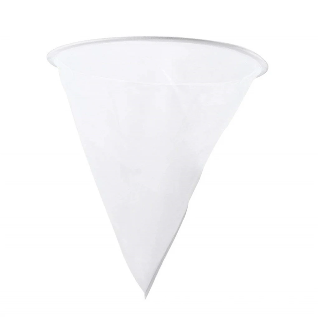 

Mesh Nylon Cone-shape Honey Strainer Filter Fiber Net Single Layer White Beekeeping Tools Purifier Apiary Equipment