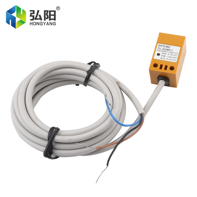 TL-Q5MC1 DC NPN NO 5mm индуктивный датчик 3-проводной квадратный Бесконтактный