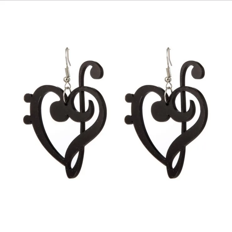 Новейшая креативность Pinksee индивидуальность мода акриловые любовные ноты