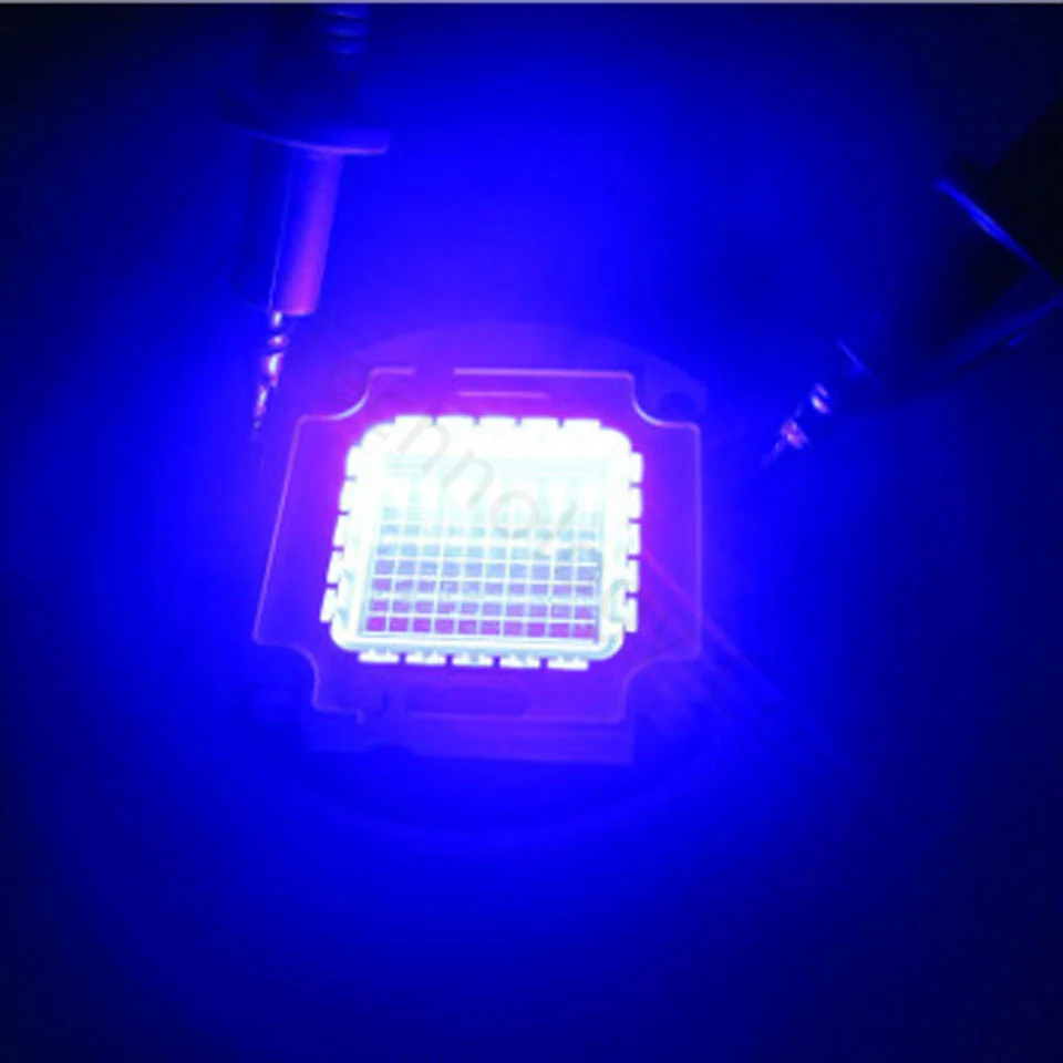20 Вт светодиодный RGB COB высокомощный светильник с шариками цветной красный