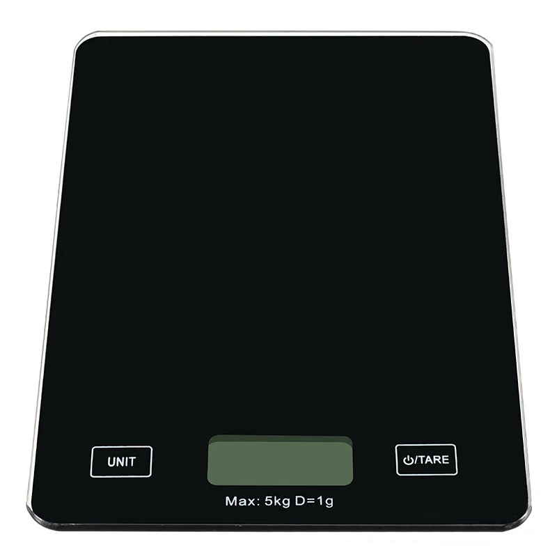 

5kg/1g Precision LCD Digital Scales Mini Electronic Gram Weight Balance Scale for Tea Baking Weighing Scale Black High Precision