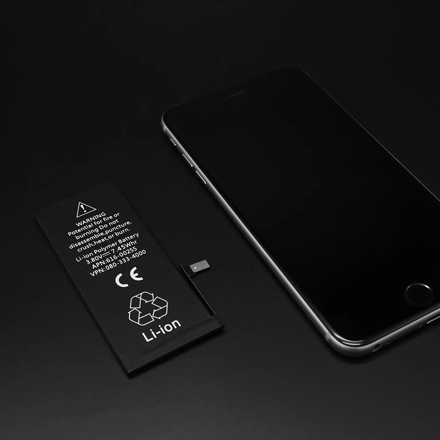 2021 Новый PINZHENG 100% Мобильный телефон батарея для iPhone 7 6 5 5S 6S емкостью аккумулятора
