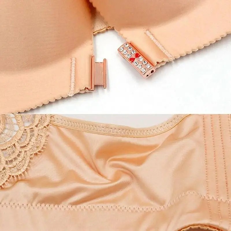 Сексуальный бесшовный лифчик большого размера с регулируемой бабочкой пуш ап