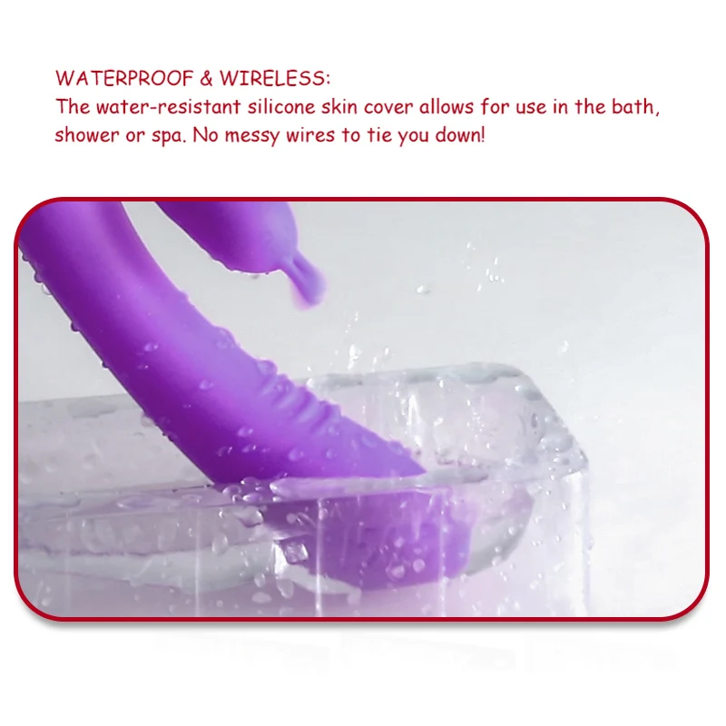 Вибрирующий фаллоимитатор для точки G USB вибратор женщин Av Стик лижущий