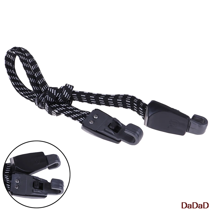 

1pcs Bike Luggage Carrier Retractable Elastic Band Bicycle Cargo Racks Tied Rubber Straps Rope/Suitcase Band with Plastic hooks