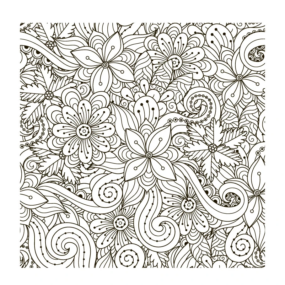 ZhuoAng Beautiful Flowers Background Clear Stamps/Seals For DIY Scrapbooking/Card Making/Album Decorative Silicon Stamp Crafts