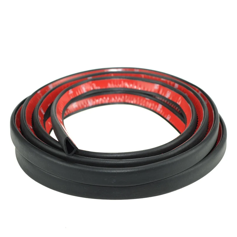 Наклонные d-образные дверные уплотнители водонепроницаемые обрезные полоски