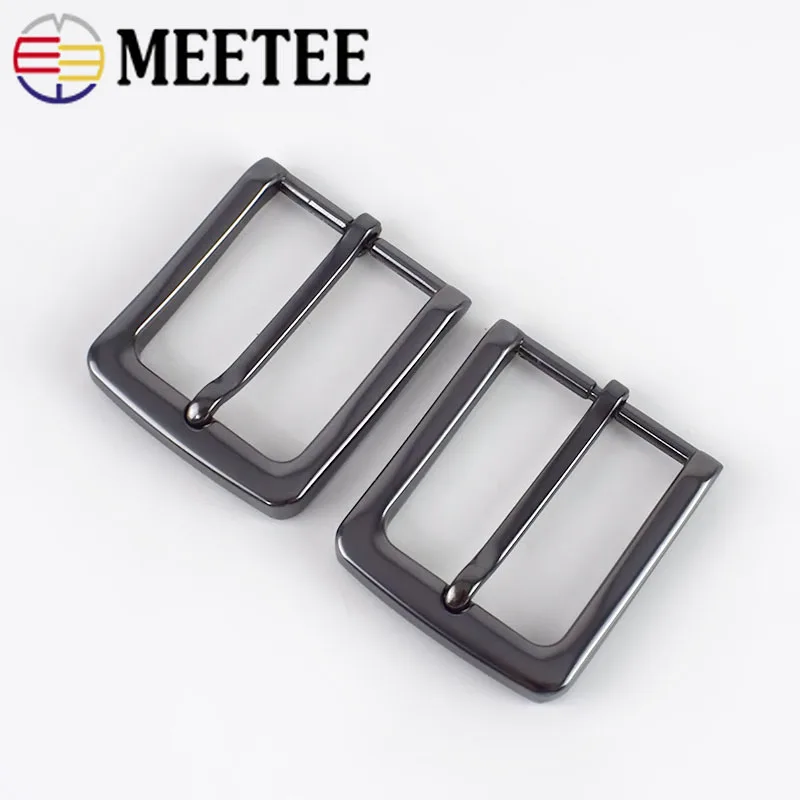 Meetee 1/2 шт. id35мм Пряжка из сплава для мужчин металлическая матовая пряжка DIY