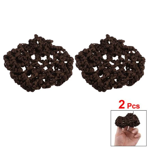 2 шт леди Балет Танцы Фигурное катание нейлон булочка покрытие волосы сетки