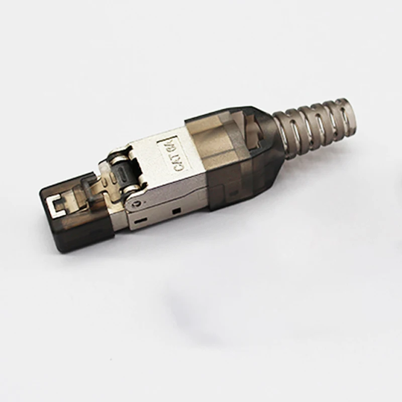 20 шт. CAT.6A RJ45 адаптер 10 Гбит/с экранированный инструмент Бесплатный обжимной
