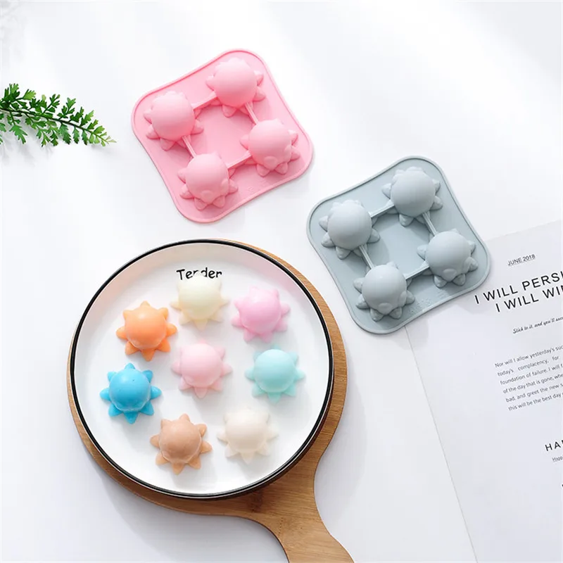 

Creative Octopus shape silicone mold ice lattice mold summer ice cup candy ice baking mold resin molds