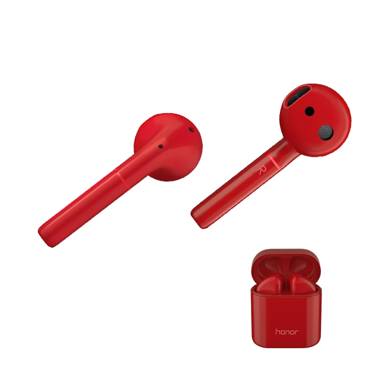 Huawei Honor Flypods Pro Беспроводной Наушники Hi-Fi динамический кости голоса Водонепроницаемый IP54 нажмите Управление Bluetooth 5,0 - Цвет: Pro Red