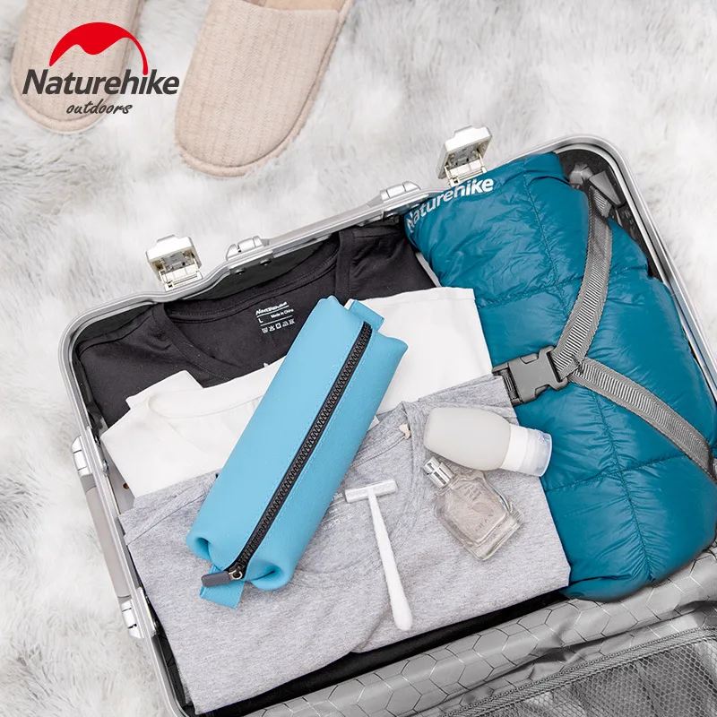 Naturehike силикагель моющаяся сумка Портативная дорожная женская косметичка для макияжа Дорожная Водонепроницаемая силиконовая сумка для хранения