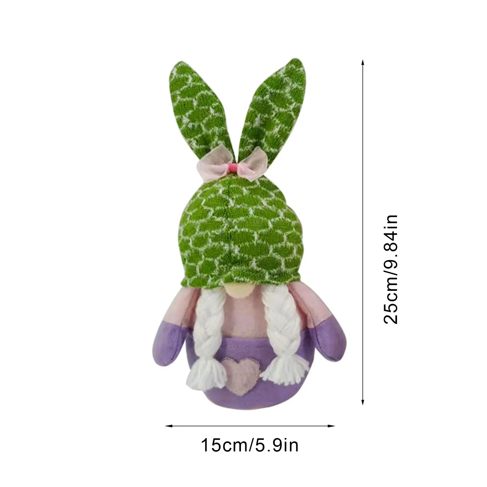 

Cute Easter Bunny Gnome Decoration Easter Faceless Doll Plush Dwarf Home Party Decorations Easter Gift Toys