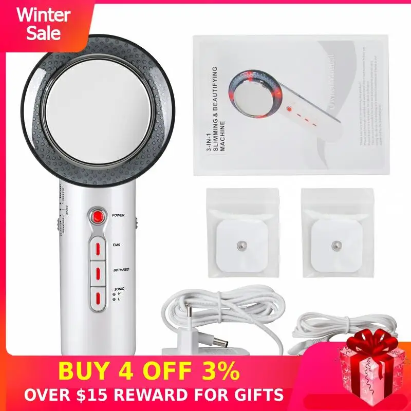 3 в 1 инструмент для похудения лица лифтинг кожи тела Массажер устройство