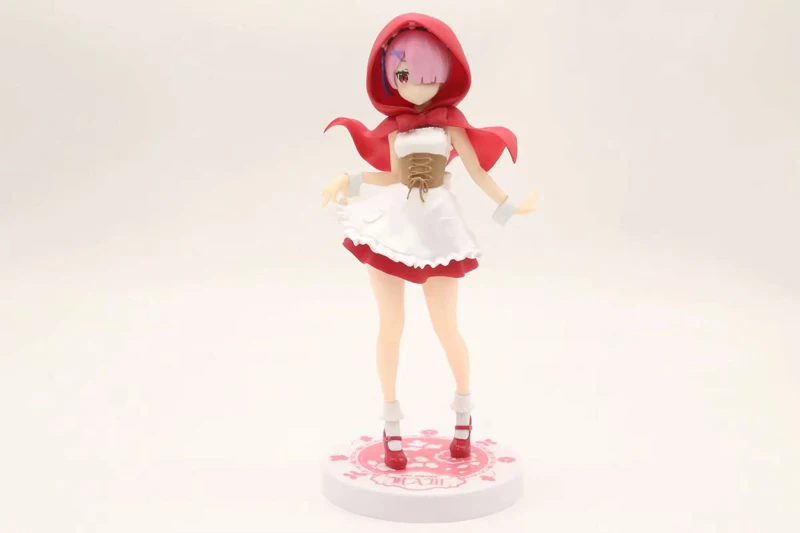Re: Zero Hajimeru Isekai Seikatsu Rem/Ram Red Hood Ver. ПВХ кукла Фигурка Коллекционная Фигурка модель игрушка подарок