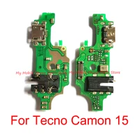 5 pcs usb charging port dock connector board flex cable for tecno camon 15 camon15 usb charge charger port replacement parts