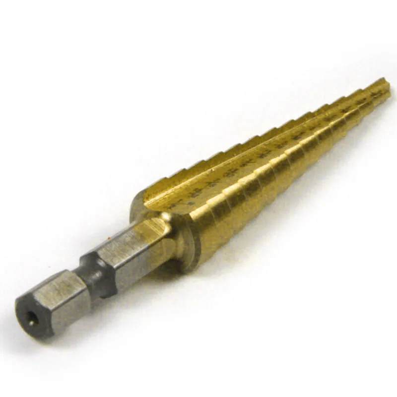 1/8 &quotдо 1/2&quot 1/4 &quotHSS4241 шестигранным хвостовиком высокое Скорость Сталь HSS 13 шагов