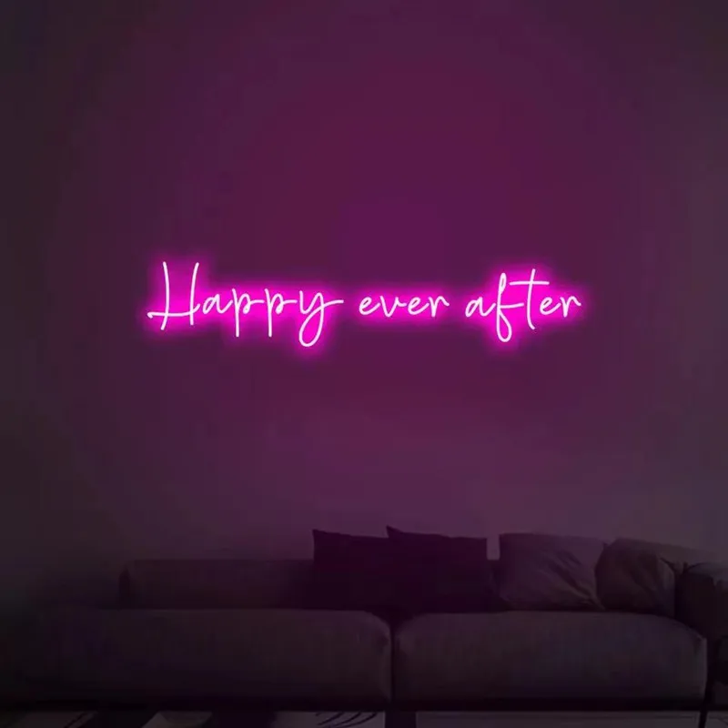 Рисунок 3 - Неоновая вывеска «Happy Ever After»