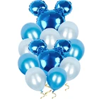 Фольгированные воздушные шары в форме головы Микки Мауса, Disney, украшение для дня рождения, детский воздушный шар 24 дюйма в виде Микки и Минни, товары для детского праздника