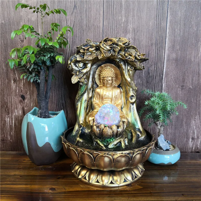 Фэн шуй в помещении светодиодные разноцветные поделки креативные искусственные