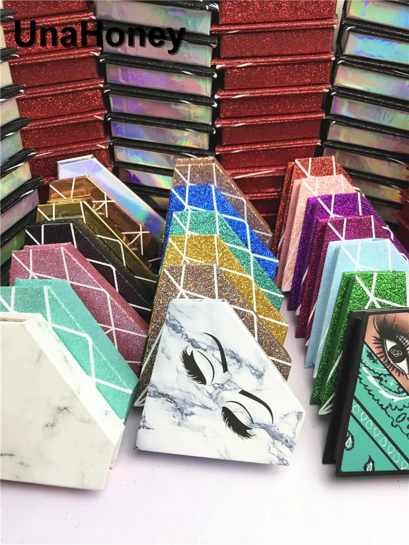 Чехол для накладных ресниц 3d норковые ресницы с логотипом на заказ | Красота и