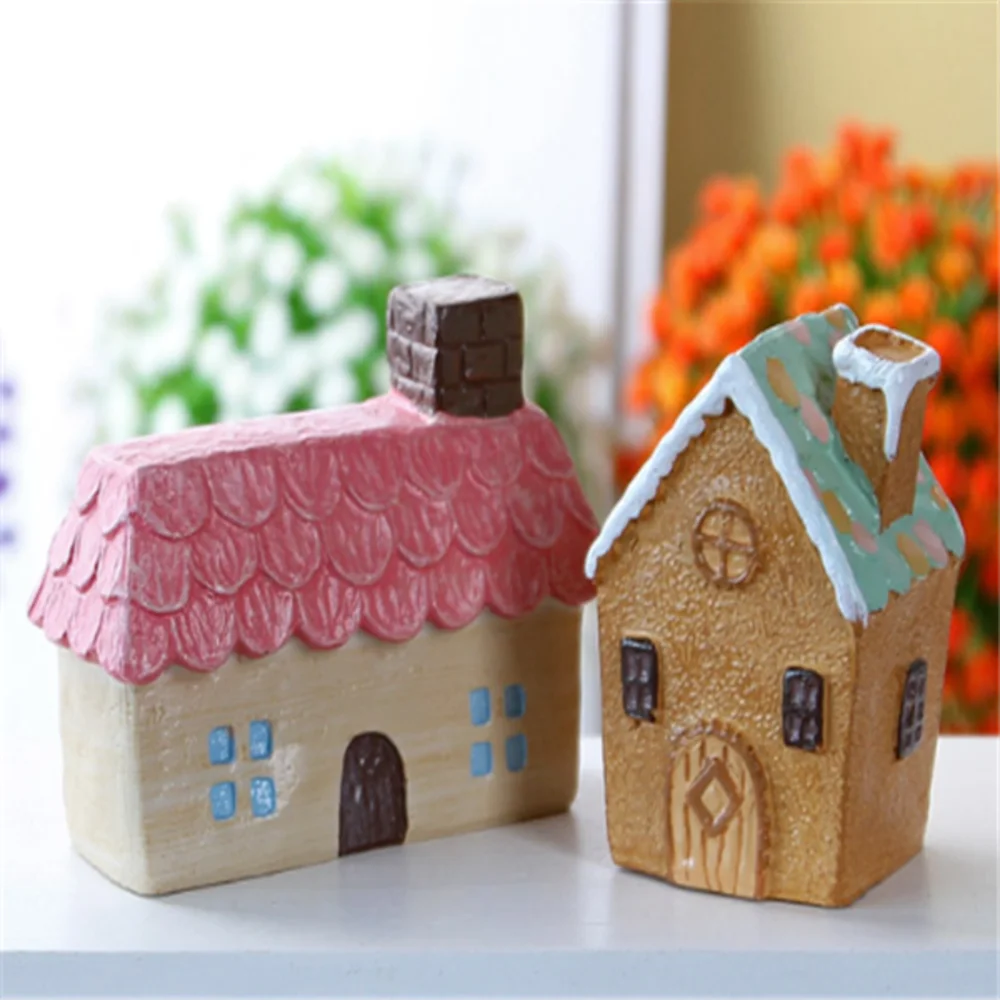 Миниатюрные украшения из смолы в европейском стиле для маленького микро