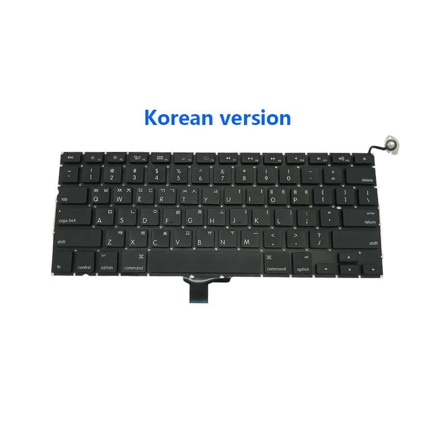 Новая Корейская сменная клавиатура из таиланда для Macbook Pro 13 дюймов A1278 2009