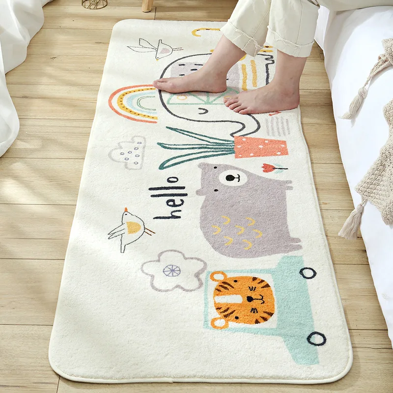Кухонный коврик с животным принтом кашемировый длинный Коврик для прихожей