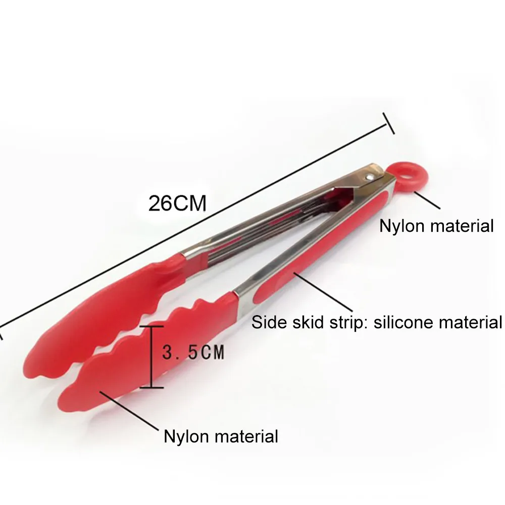 Пищевой силикон пищевые щипцы кухонные кухонная утварь зажимы-щипцы зажим