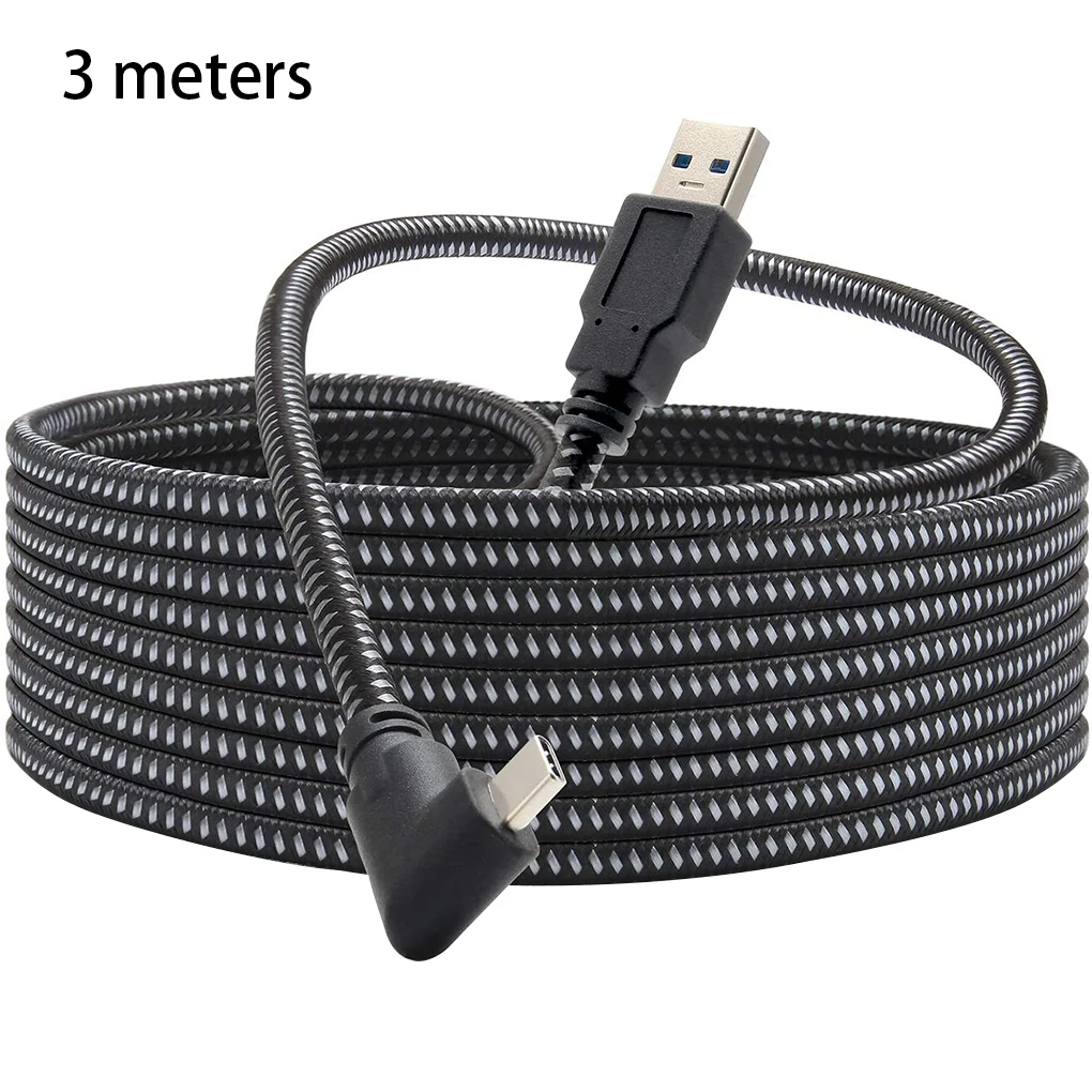 

5M Data Line Charging Cable For Oculus Quest 2 Link VR Headset USB 3.0 Type C Data Transfer USB To Type-C Cable VR Accessories