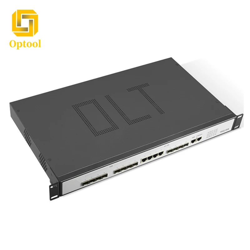 HSGQ E04L FTTH EPON OLT 4PON ПОРТ 1000/10000M GEPON для программирования в производственных условиях
