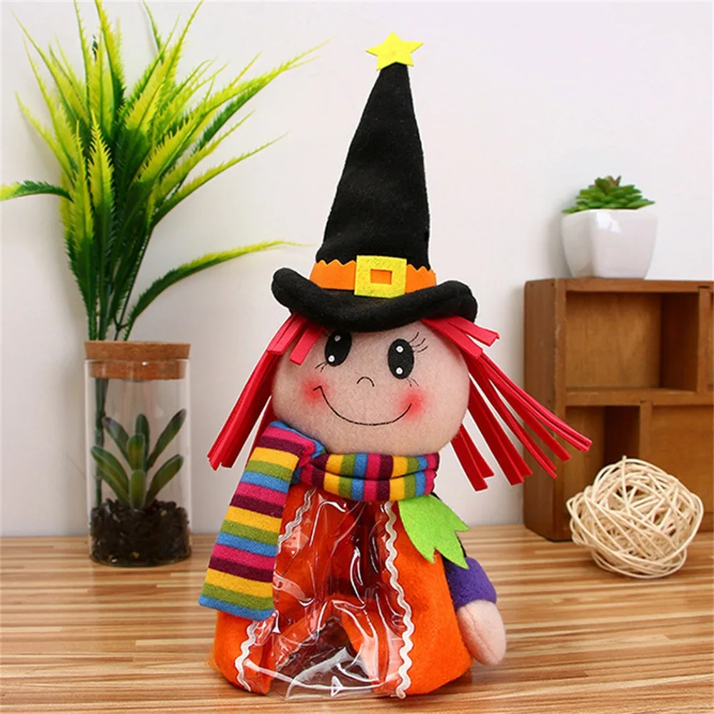 

Halloween Kids Dress Up Toy Halloween Witch Candy Zip Bag Kids toys juguetes brinquedos child toy Party DIY Decorations #ES
